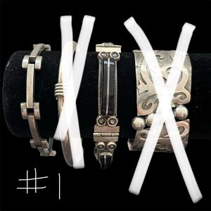 Taxco/Mexican sterling silver bracelets for sale